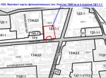 Территориальная зона участка площадью 7500 кв.м