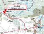 расположение объекта
