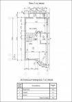 Планировка  дуплекса по проекту "ЗАМОК"